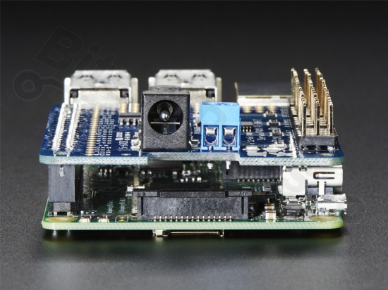 Raspberry Pi HAT - PWM / Servo 16-Channel - Mini Kit - Adafruit 2327